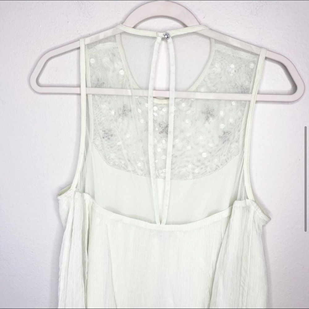 Urban Outfitters Embellished Chiffon Mini Dress - Picture 3 of 6